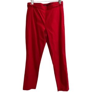Violets & Roses Red Trousers Size 8/29